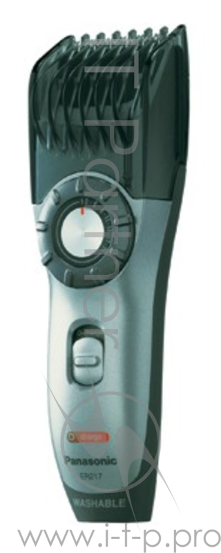 Машинка для стрижки Panasonic ER217S520 серебристый (насадок в компл:1шт)