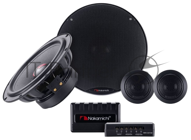 Колонки автомобильные Nakamichi NSA-CS1721 460Вт 90дБ 4Ом 16.5см (6 1/2дюйм) компонентные двухполосные