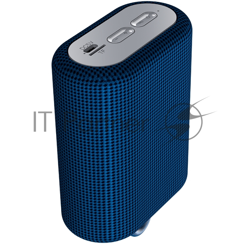 Портативная акустика Canyon Bluetooth Speaker, BT V5.0, BLUETRUM AB5365A, TF card support, Type-C USB port, 1200mAh polymer battery, Blue, cable length 0.42m, 114*93*51mm, 0.29kg