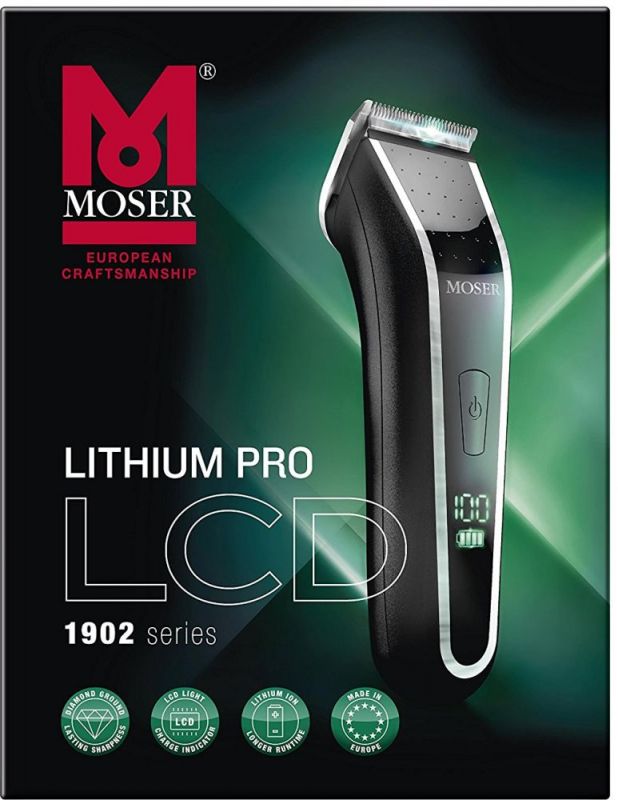 Машинка для стрижки Moser Lithium Pro LED черный
