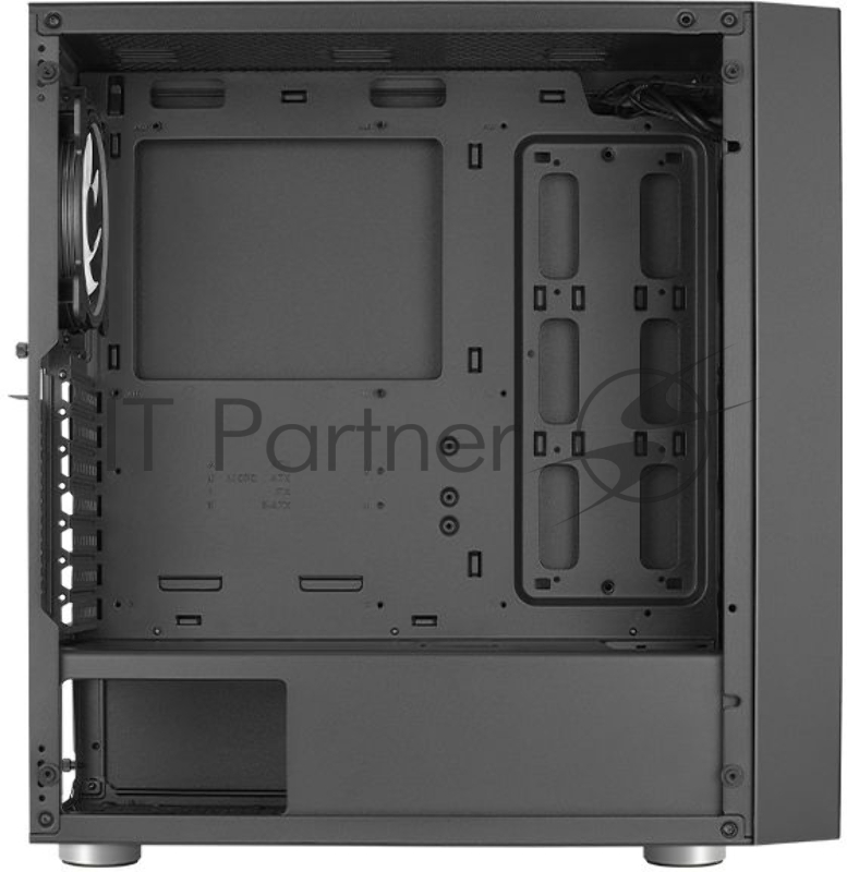 Корпус Aerocool Skribble черный без БП ATX 2x120mm 2xUSB3.0 audio bott PSU