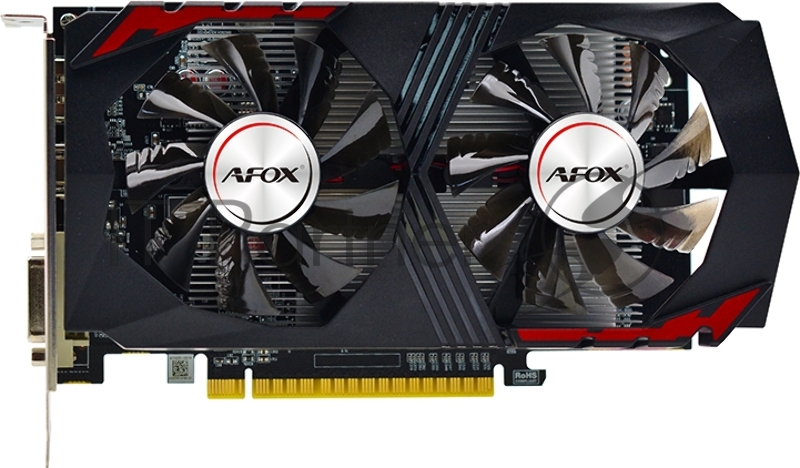 Видеокарта AFOX GTX1050Ti 4GB GDDR5 128Bit DVI HDMI DP ATX Dual Fan