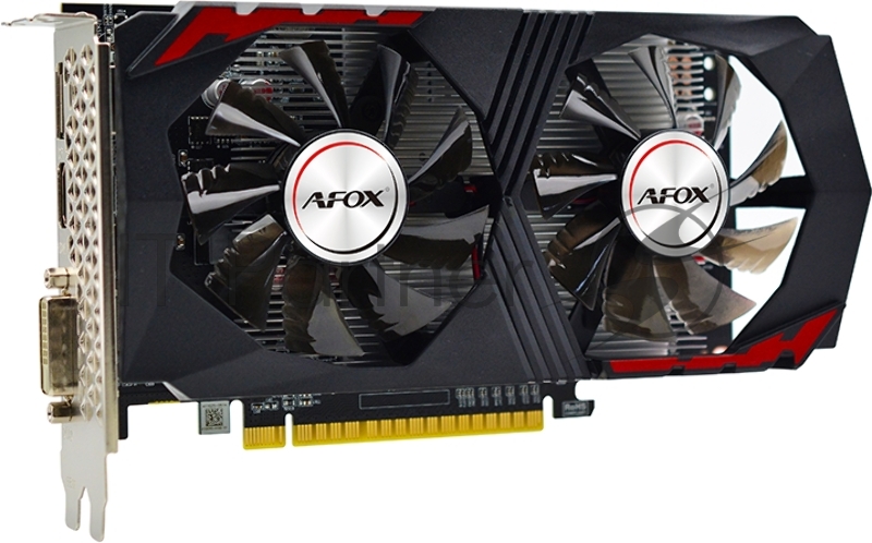 Видеокарта AFOX GTX1050Ti 4GB GDDR5 128Bit DVI HDMI DP ATX Dual Fan