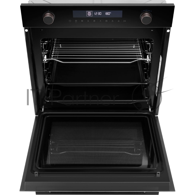 Шкаф духовой электрический с СВЧ MAUNFELD MEOR7217DMB2