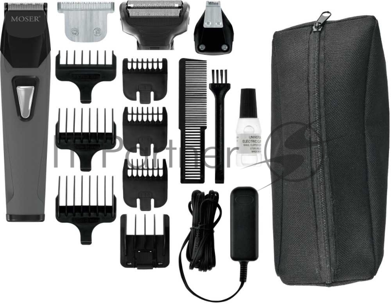 Машинка для стрижки Moser 1400 Edition бордовый (насадок в компл:1шт)