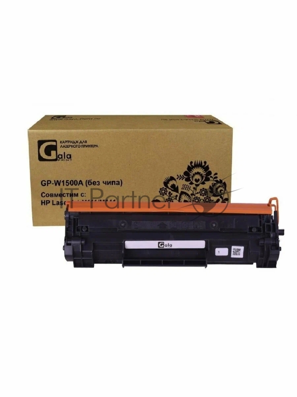 Тонер-картридж GP-W1500A для принтеров HP LaserJet М111/М141 без чипа 975 копий GalaPrint