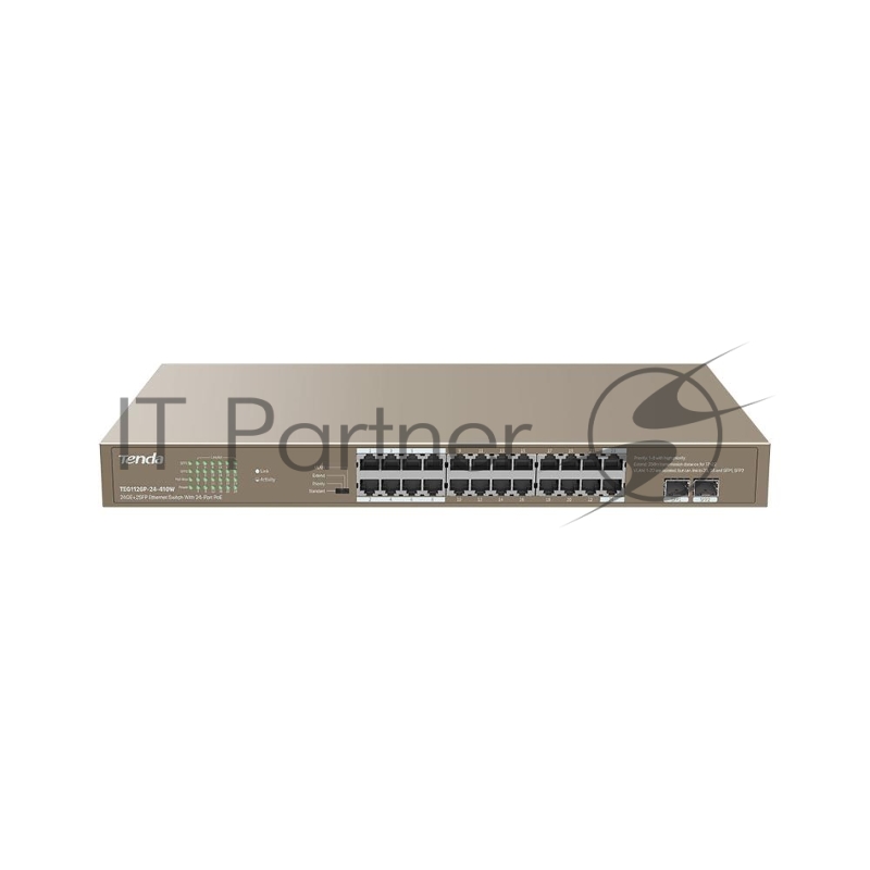 Коммутатор 24PORT 4POE TEG1126P-24-410W TENDA