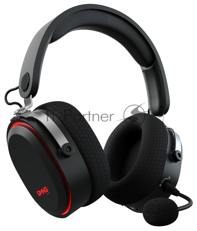 Наушники с микрофоном Оклик GMNG HS-L990G черный 1.5м мониторные Radio оголовье (WGH-103)