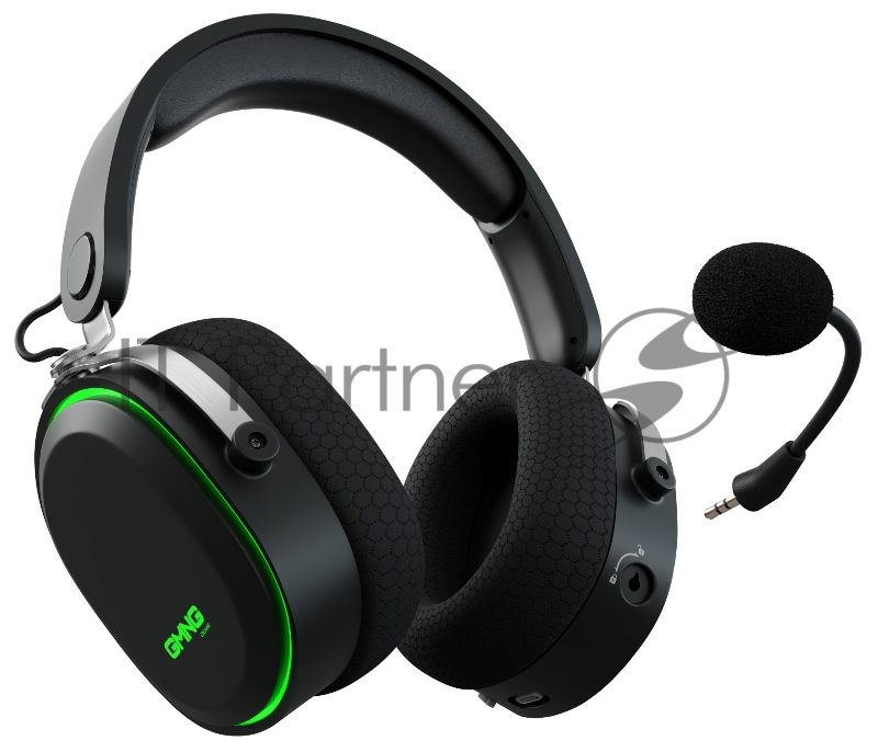 Наушники с микрофоном Оклик GMNG HS-L990G черный 1.5м мониторные Radio оголовье (WGH-103)