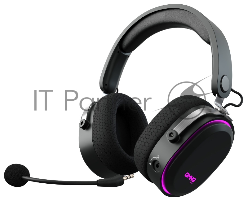 Наушники с микрофоном Оклик GMNG HS-L990G черный 1.5м мониторные Radio оголовье (WGH-103)