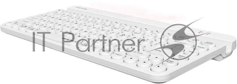 Клавиатура A4Tech Fstyler FBK30 белый USB беспроводная