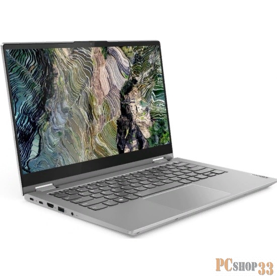 Трансформер Lenovo Thinkbook 14s Yoga ITL Core i7 1165G7 16Gb SSD512Gb 14 Touch FHD (1920x1080) Windows 11 Professional 64 grey WiFi BT Cam