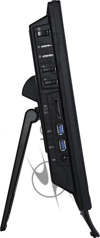 Моноблок MSI Pro 16T 10M-022XRU 15.6 HD Touch Cel 5205U (1.9) 4Gb SSD250Gb HDG CR noOS 2xGbitEth WiFi BT 65W Cam черный 1366x768