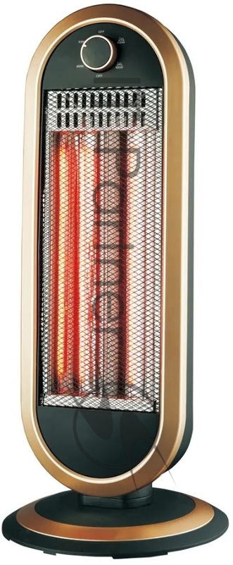 Обогреватель кварцевый Sturm! QH900 900Вт черный/бронзовый