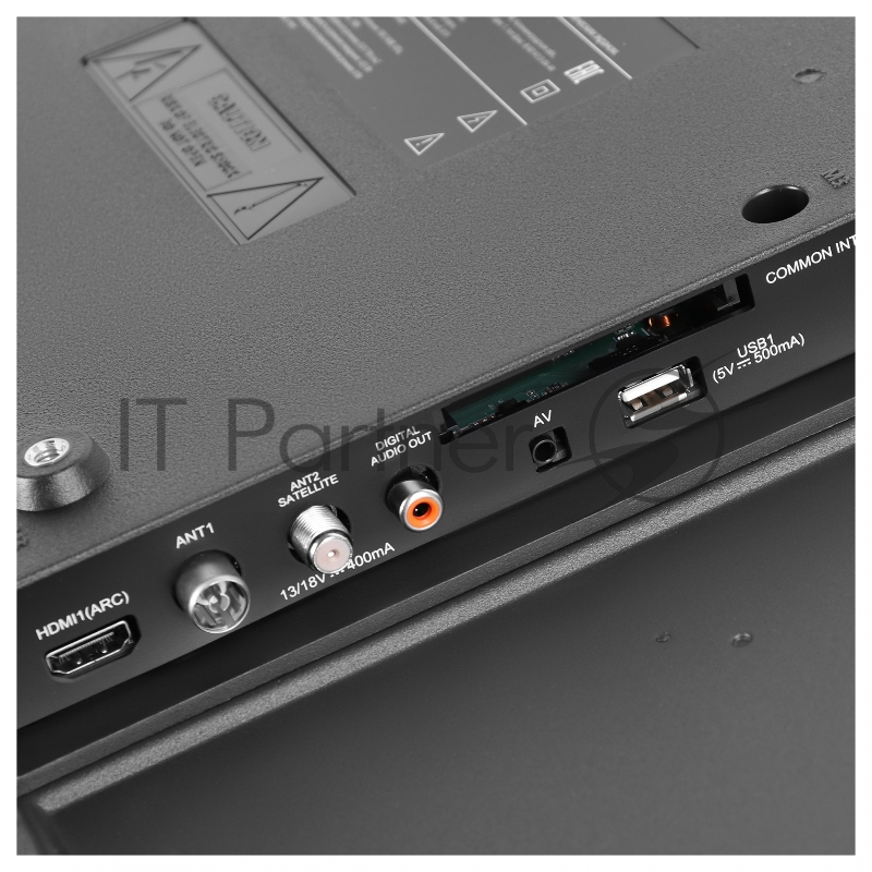 Телевизор LED Hyundai 40 H-LED40BT4100 Frameless черный FULL HD 60Hz DVB-T2 DVB-C DVB-S2 USB