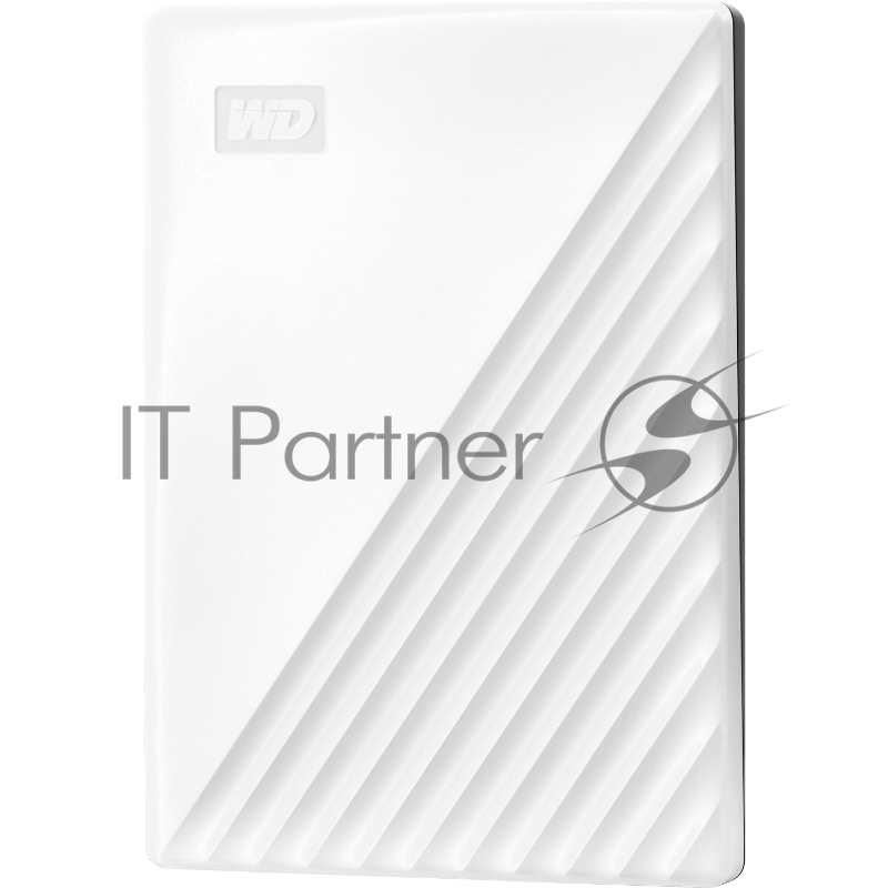 Накопитель Western Digital Portable HDD 2TB WD My Passport (White), USB 3.2 Gen1, 107x75x11mm, 120g /12 мес./