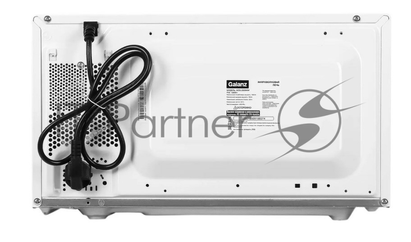 Микроволновая Печь Galanz MOS-2009MW 20л. 700Вт белый