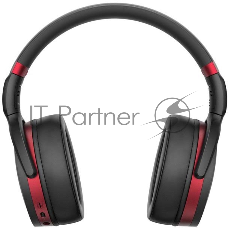 Наушники беспроводные Sennheiser HD 458BT Bluetooth 5.0, накладные складные закрытые, активное шумоподавление, 18-22000Гц, 108дБ, микрофон, до 30 часов работы, аудиокедеки: SBC, AAC, AptX™, AptX™ Low Latency, 508968