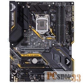 Мат. плата Socket1151 ASUS TUF Z390-PLUS GAMING (iZ390, 4xDDR4, M.2, SATA III, RAID, 2xPCI-E, HDMI, DP, 1Гбит LAN, USB3.1, ATX)