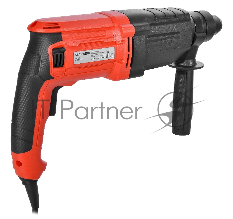 Перфоратор Starwind RHS-800 патрон:SDS-plus уд.:3Дж 800Вт (кейс в комплекте)