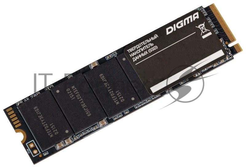 Накопитель SSD Digma PCI-E 4.0 x4 4Tb DGST4004TP83T Top P8 M.2 2280