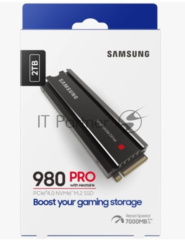 Накопитель SSD Samsung PCI-E 4.0 x4 2Tb MZ-V8P2T0CW 980 PRO M.2 2280