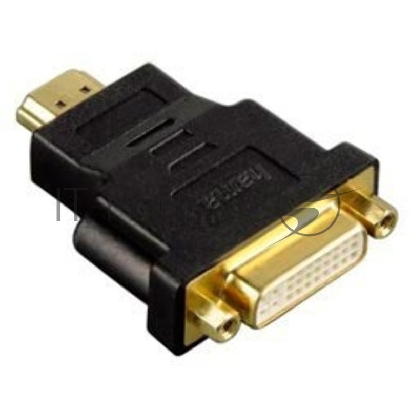 Адаптер DVI Hama H-34036 DVI-D(f) dual link/HDMI19 (m) Позолоченные контакты (00034036)