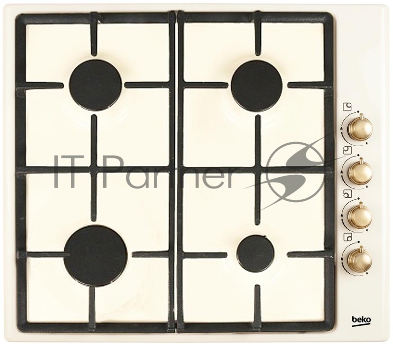 Газовая варочная поверхность Beko HIZG 64125 CR бежевый