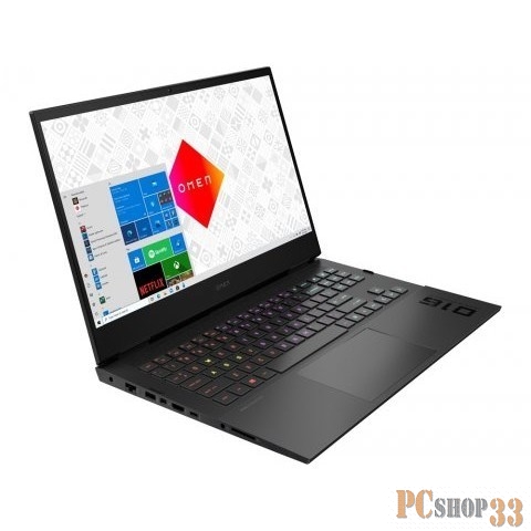 Ноутбук HP Omen 16-c0015ur AMD Ryzen 7 5800H/16Gb/SSD 1Tb/16.1 FHD 144Hz/3070 -8Gb/Win11/Mica Silver