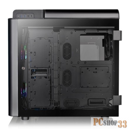 Корпус Thermaltake Level 20 ARGB Bkack Edition черный без БП E-ATX 1x120mm 4x140mm 2xUSB2.0 2xUSB3.0 audio bott PSU