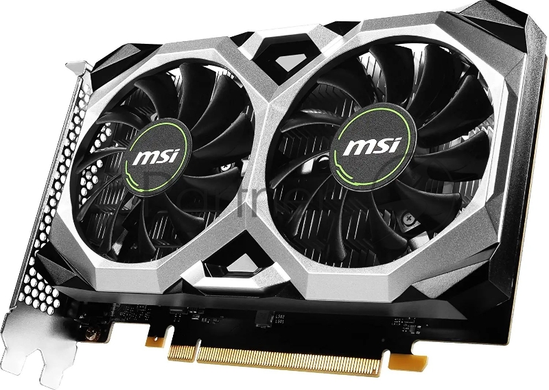 Видеокарта MSI PCI-E GTX 1630 VENTUS XS 4G OC NVIDIA GeForce GTX 1630 4096Mb 64 GDDR6 1815/12000 DVIx1 HDMIx1 DPx1 HDCP Ret