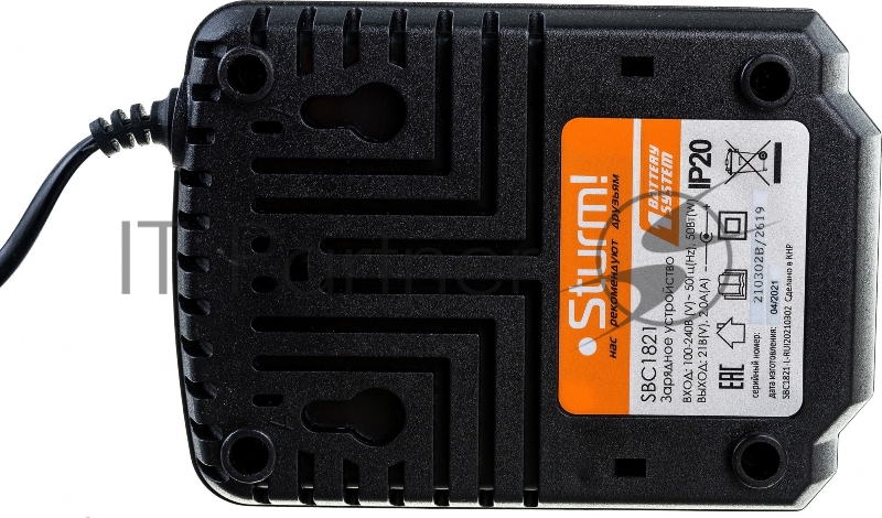 Зарядное устройство Sturm! SBC1821 1BatterySystem 18 В, 2А