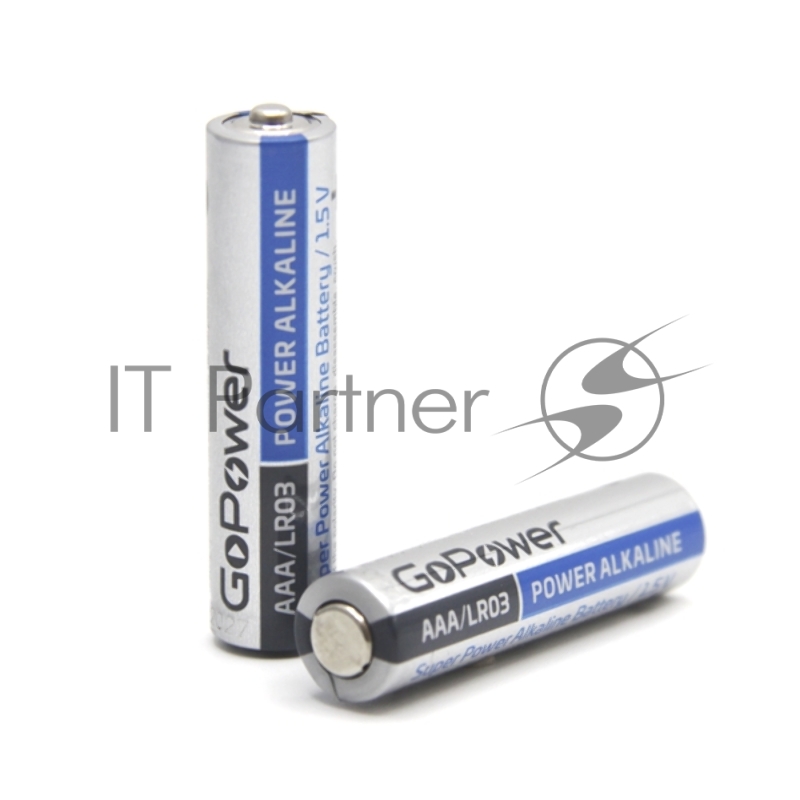 Батарейка GoPower LR03 AAA BL10 Alkaline 1.5V (10/60/360) блистер (10 шт.)