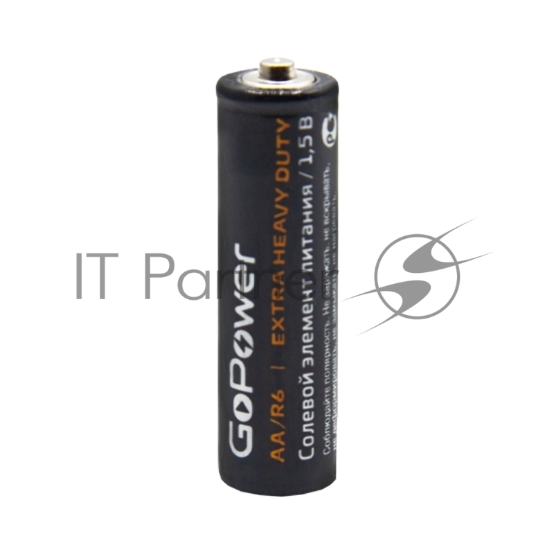 Батарейка GoPower R6 AA BL4 Heavy Duty 1.5V (4/48/576) блистер (4 шт.)