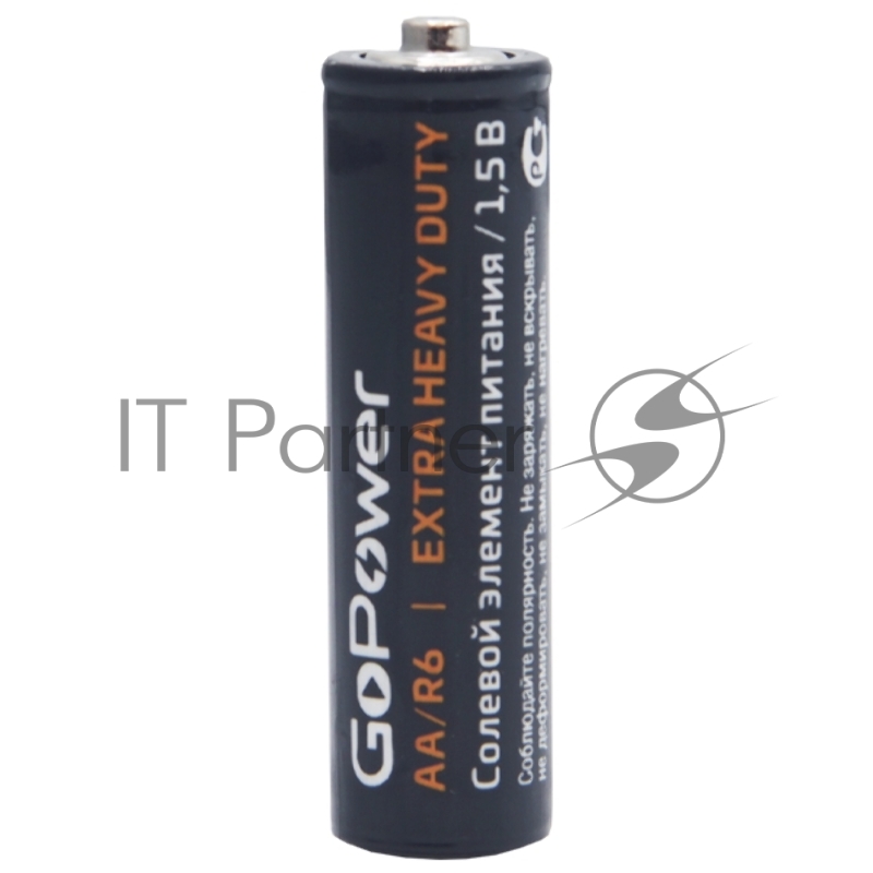 Батарейка GoPower R6 AA Shrink 4 Heavy Duty 1.5V (4/60/1200)