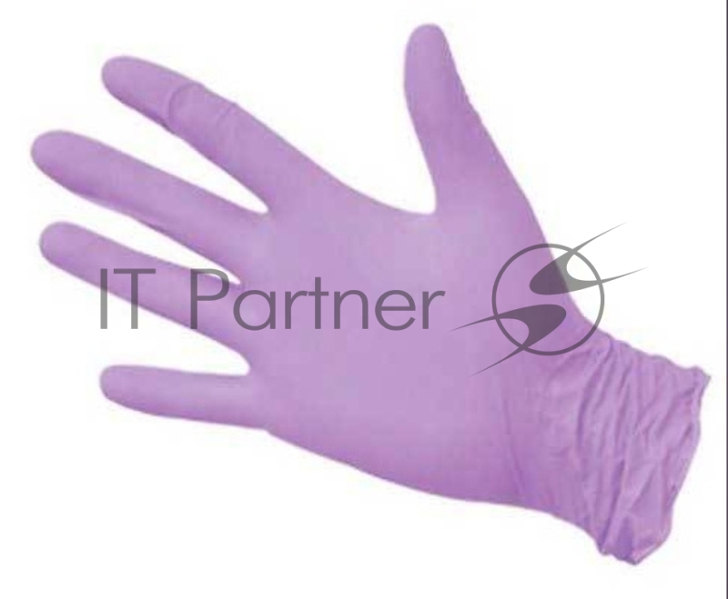 Перчатки нитриловые XL (упак.:180шт) фиолетовый (102-223)