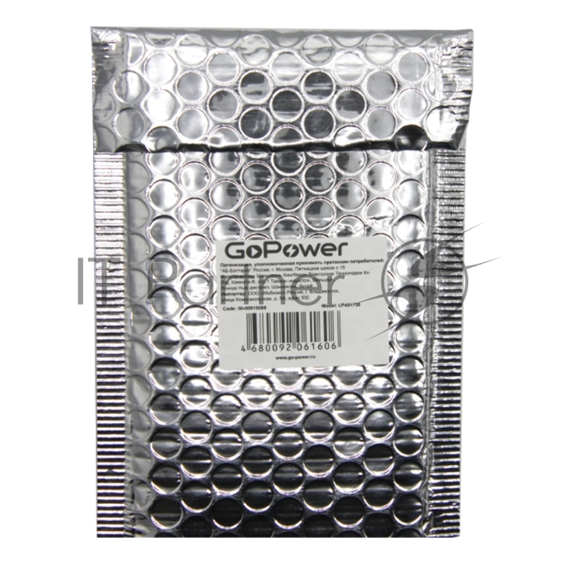 Аккумулятор Li-Pol GoPower LP401730 PK1 3.7V 150mAh (1/10/250)