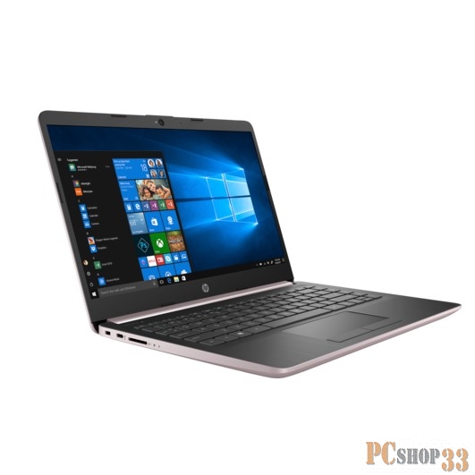 Ноутбук HP 14-cf0015ur 4JU27EA pink 14
