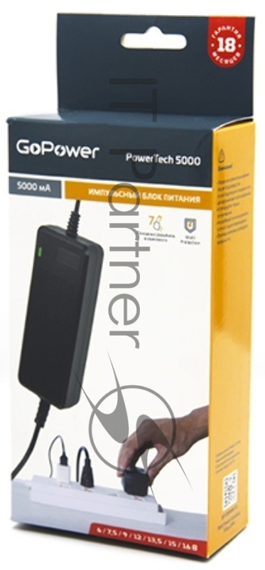 Блок питания GoPower PowerTech 5000 универсальн. импульсный (1/20)
