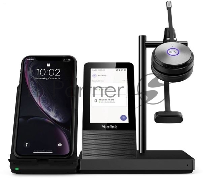 Гарнитура беспроводная Yealink WH66 Mono Teams