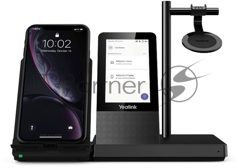 Гарнитура беспроводная Yealink WH66 Mono Teams