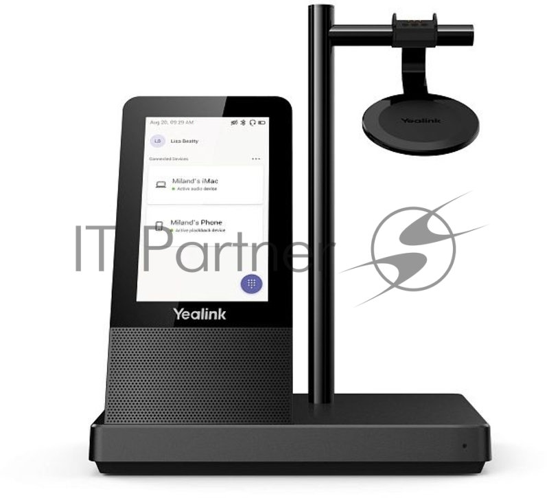 Гарнитура беспроводная Yealink WH66 Mono Teams