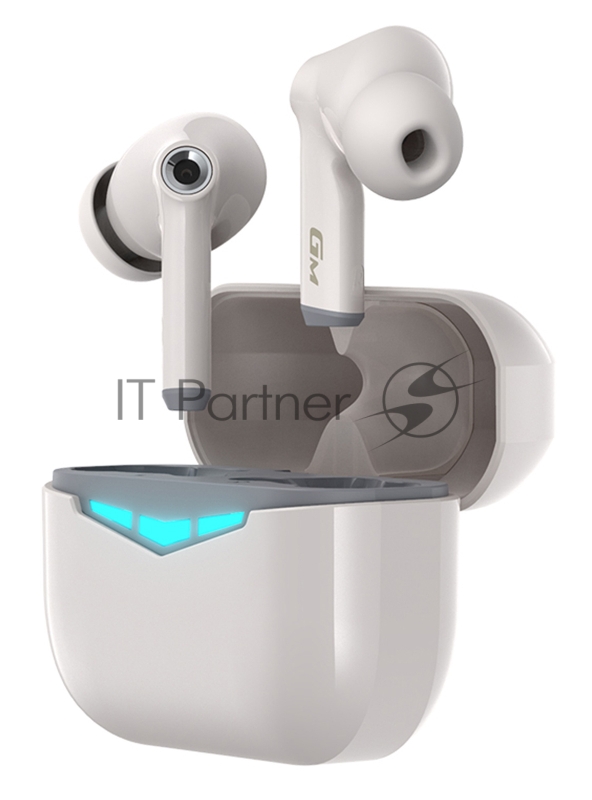 Наушники с микрофоном Edifier GM3 белый вкладыши BT в ушной раковине