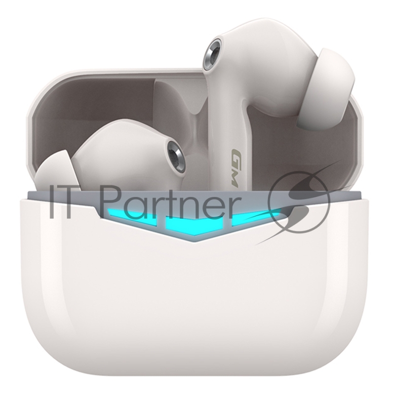 Наушники с микрофоном Edifier GM3 белый вкладыши BT в ушной раковине