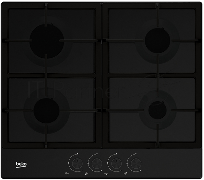 Встраиваемая газовая варочная поверхность BEKO HIAG 64225 SB азовая поверхность: 4 газовые конфорки . Панель управления спереди. Газ-контроль. Высокоэффективные конфорки. Встроенный электроподжиг. Блокировка от детей. Чугунная решетка. Подставка для