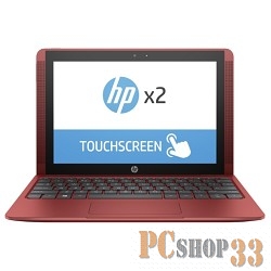 Ноутбук HP x2 Detachable 10-p004ur Y5V06EA red 10.1