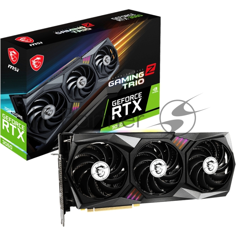 Видеокарта GeForce RTX 3060 GAMING Z TRIO 12G