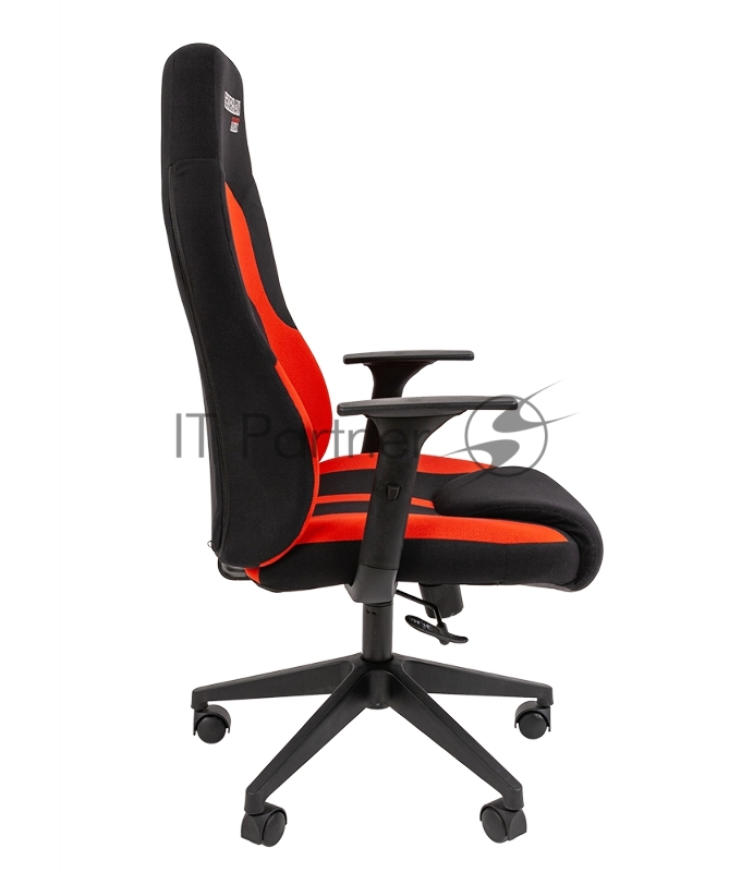 Игровое кресло Chairman game 11 чёрное/красное