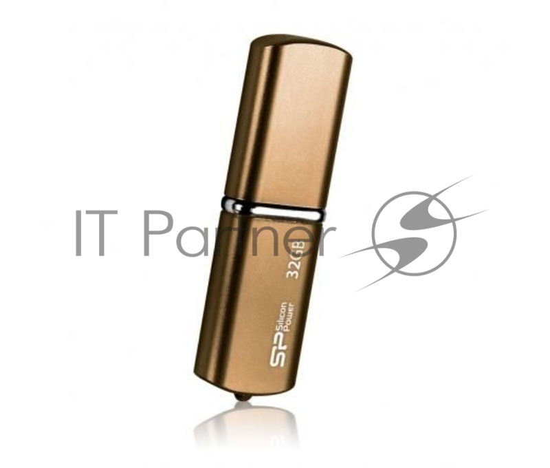 Флеш Диск Silicon Power 32Gb LuxMini 720 SP032GBUF2720V1Z USB2.0 коричневый