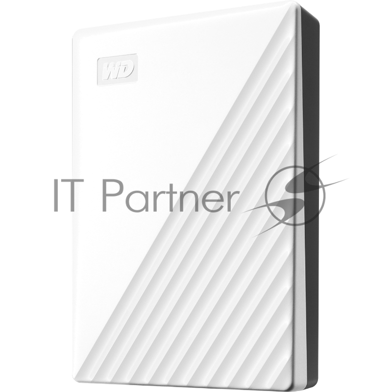Накопитель Portable HDD 4TB WD My Passport (White), USB 3.2 Gen1, 107x75x19mm, 210g /12 мес./